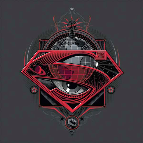 DC Comics Superman Grey Eye Collage Nintendo 2DS XL (2017) Skin